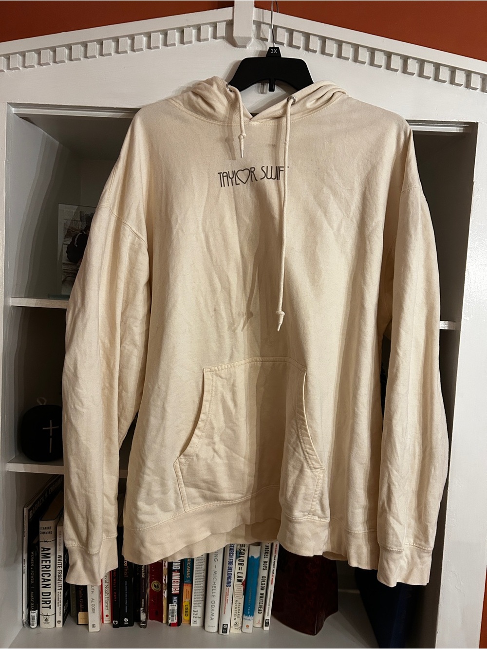 Taylor Swift Cream Off-White Hoodie